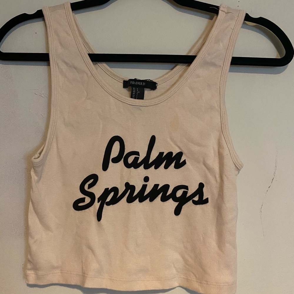 F21 Palm Springs Crop